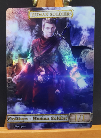 Foil Human Soldier #5